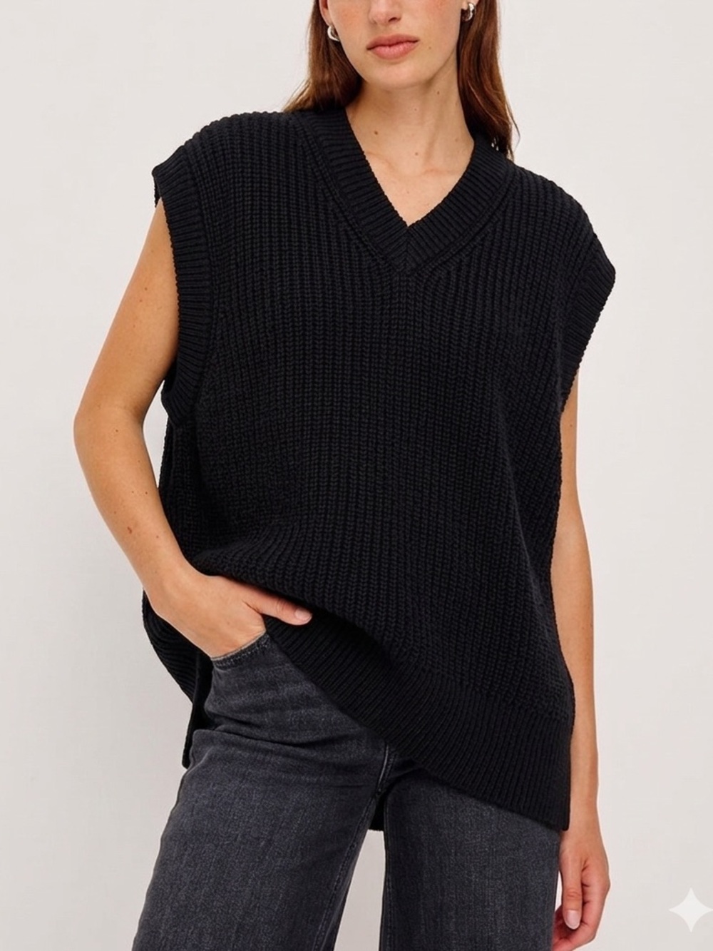 F027 RAILS Knit Sweater Vest